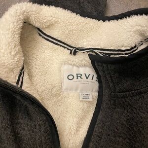Orvis Charcoal Jacket with Cream Lining